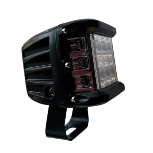 DUALLY BLANCO CON ESTROBO LATERAL ROJO