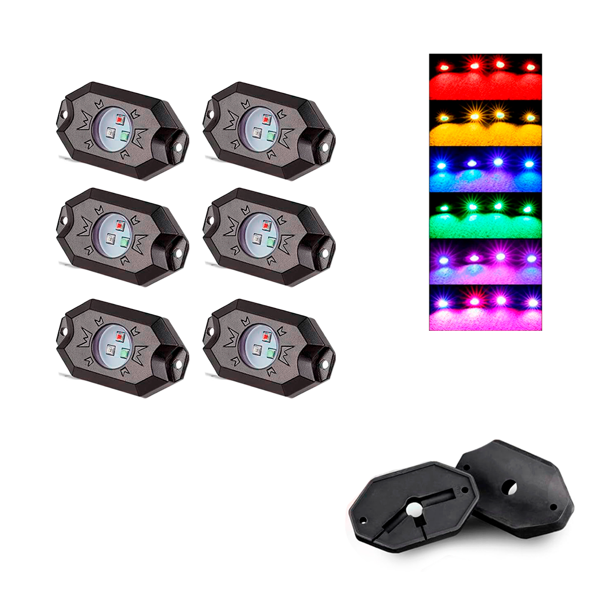 ROCKLIGHTS 6 PODS BLUETOOTH